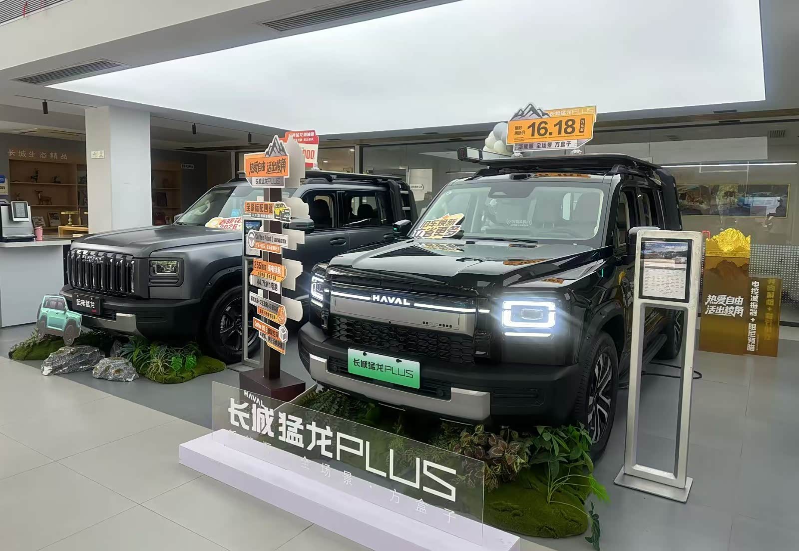 新车展示区