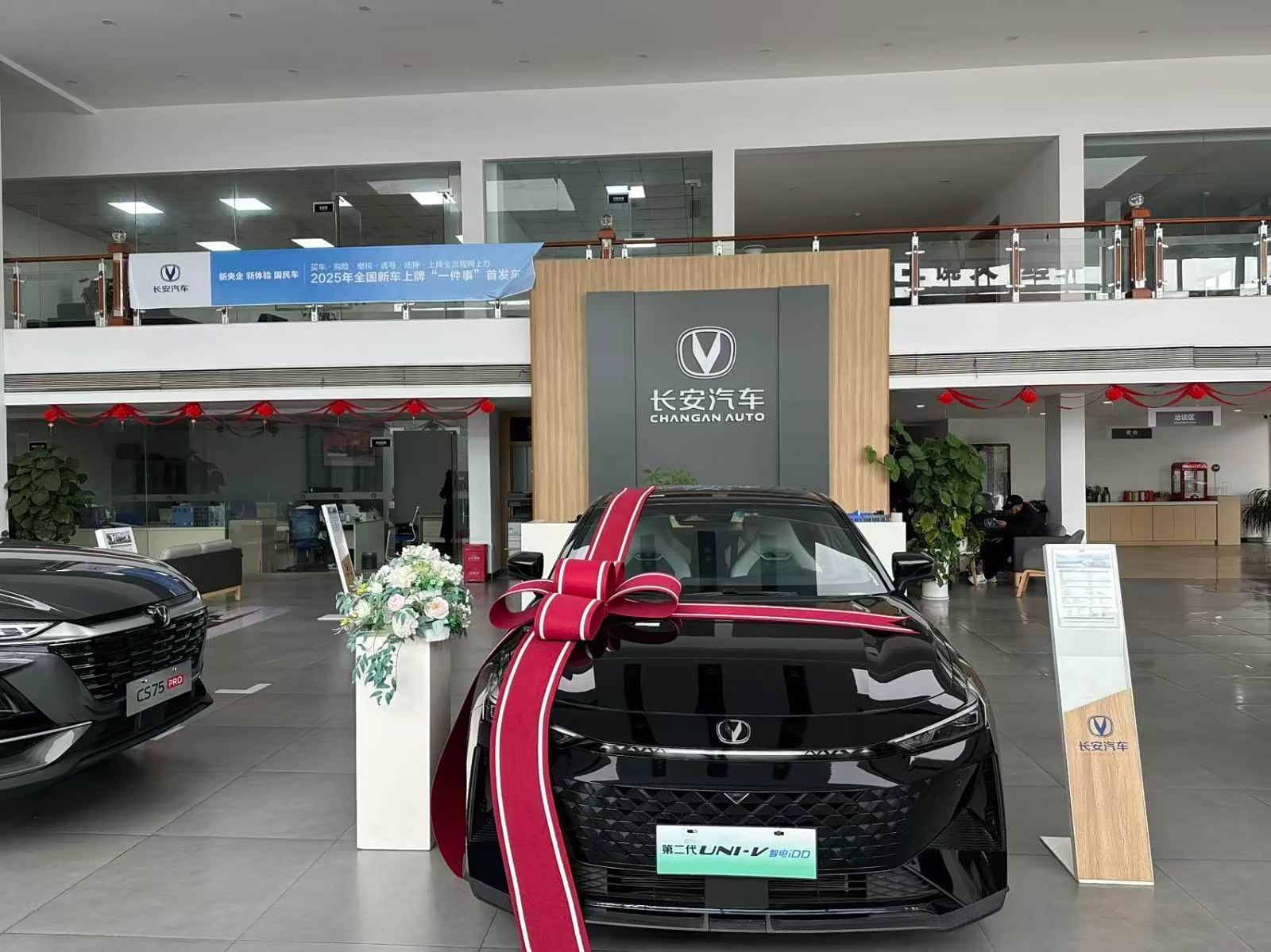 新车展示区