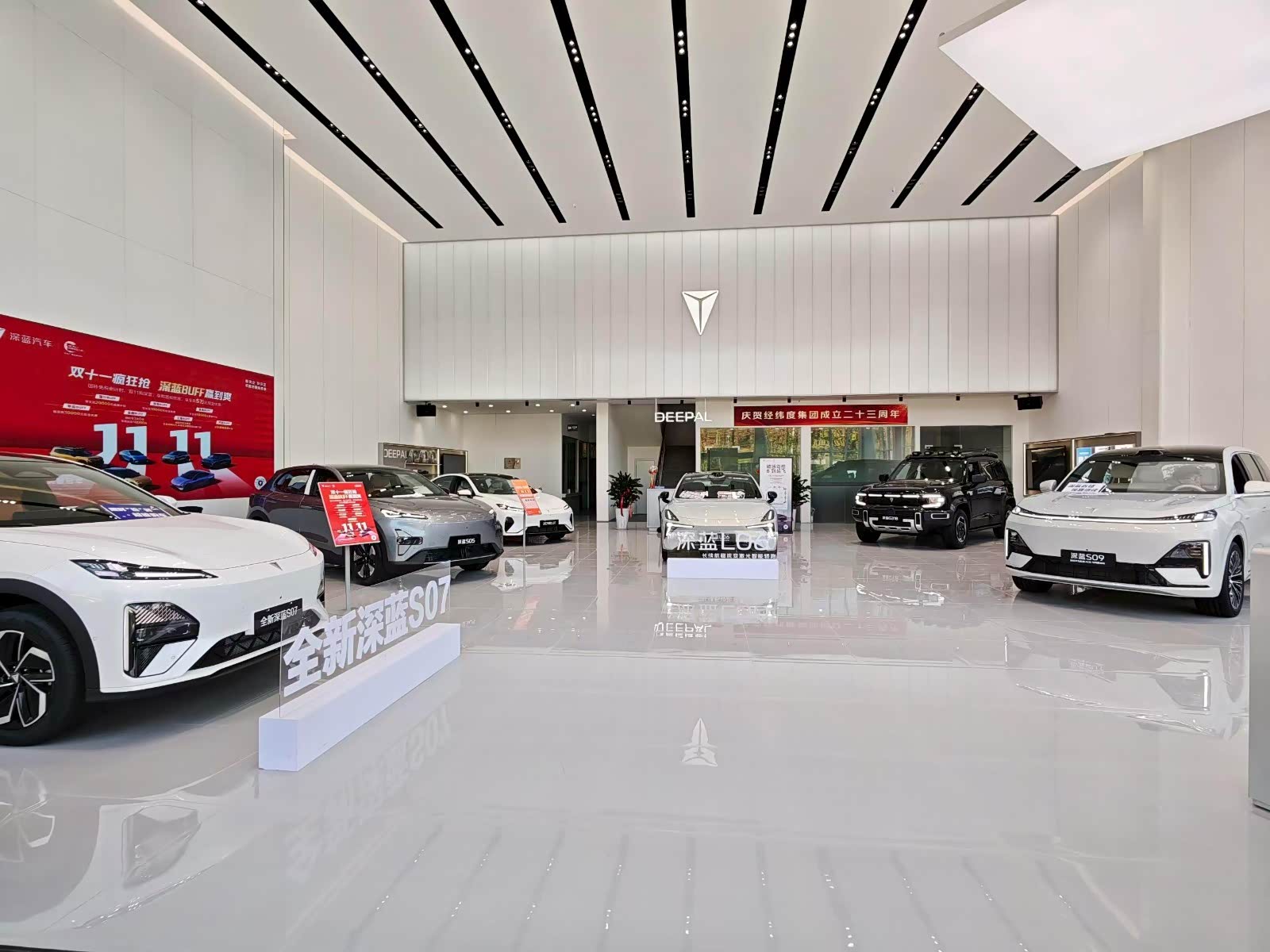 新车展示区