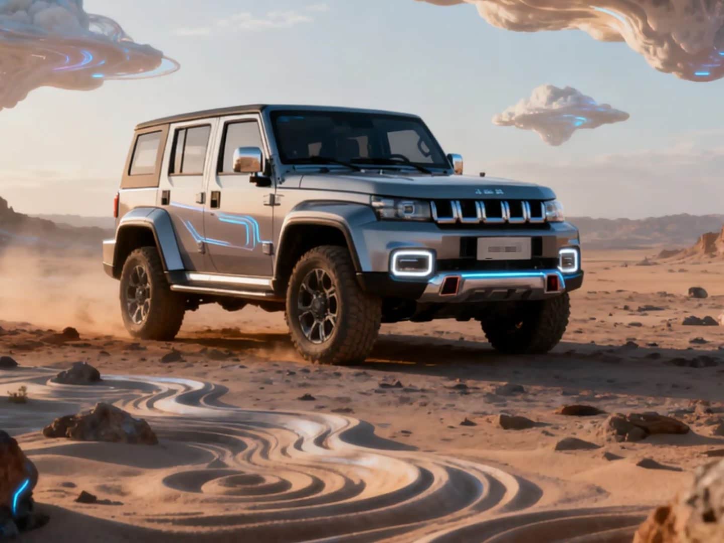 厂补加持！ BJ40 荣耀雪地穿越无畏