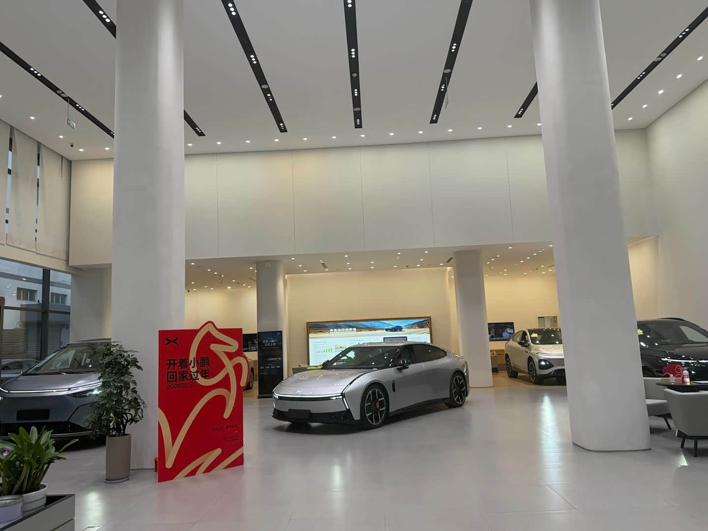 新车展示区