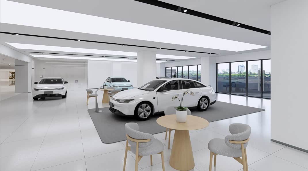 新车展示区
