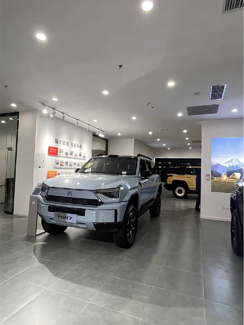 新车展示区