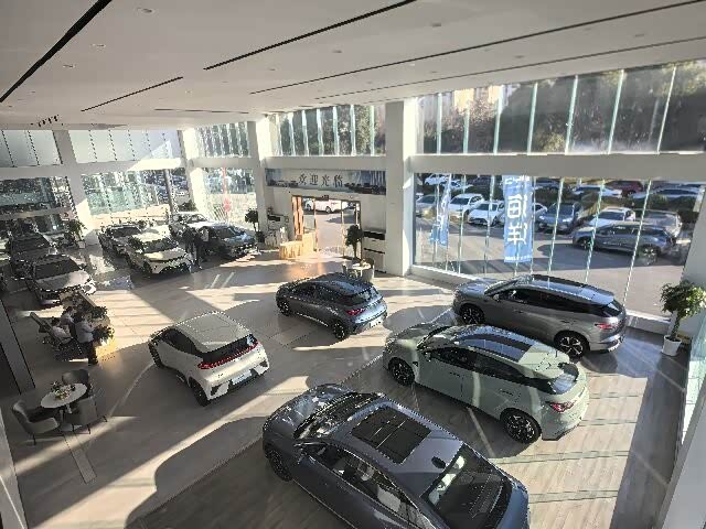 新车展示区