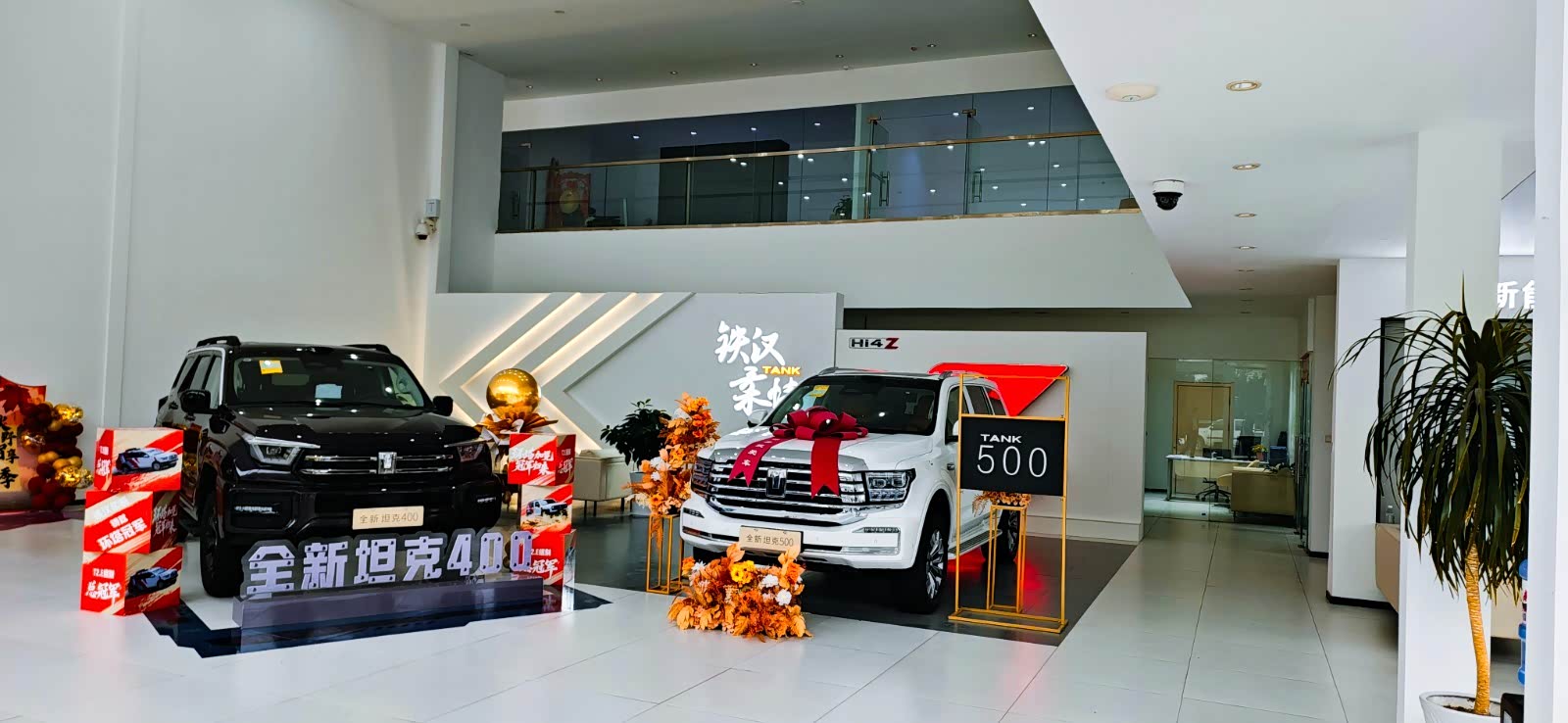 新车展示区