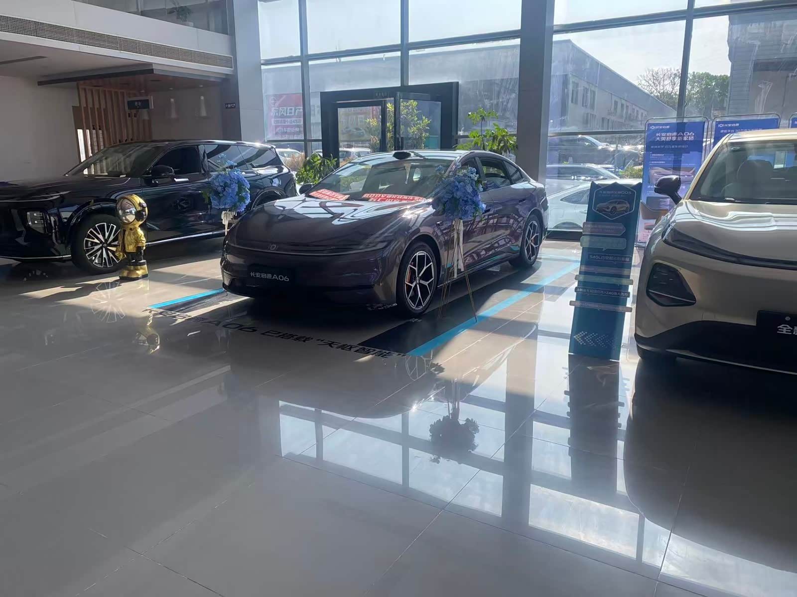 新车展示区