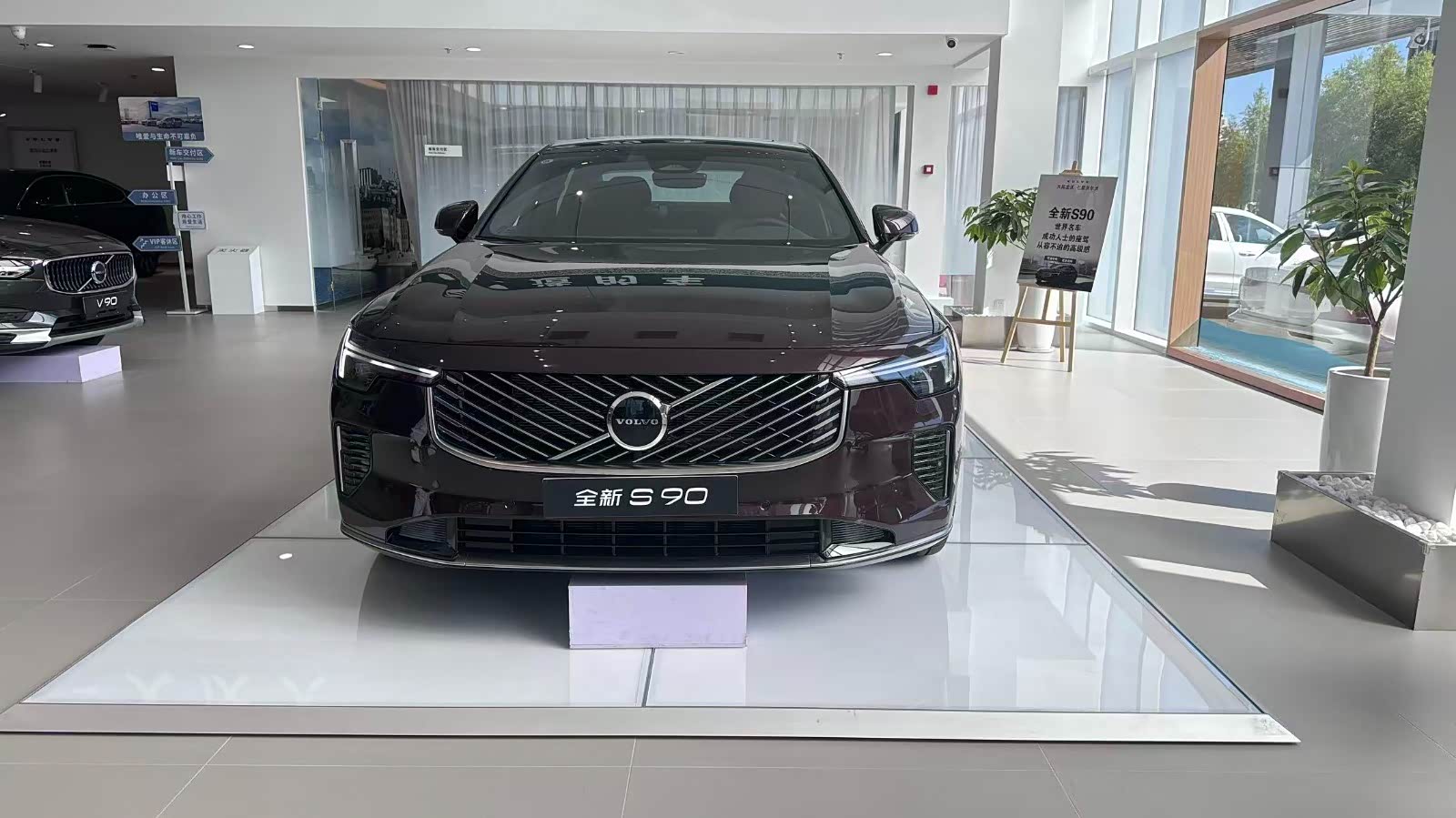新车展示区