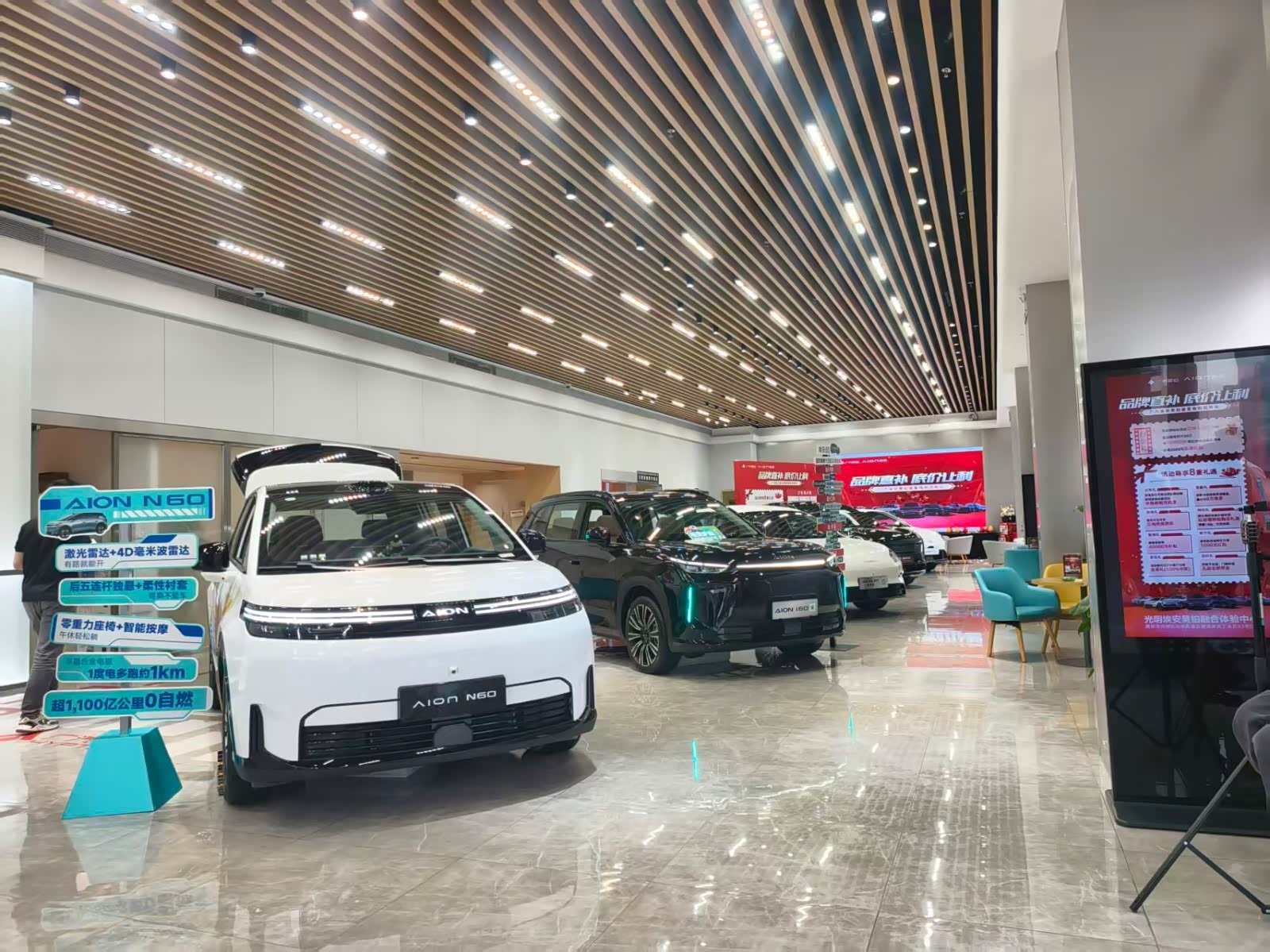新车展示区