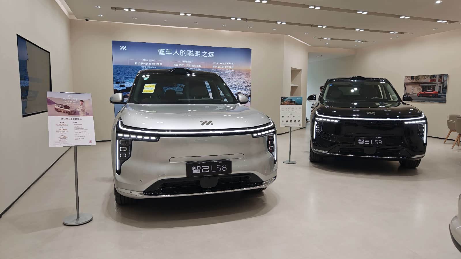 新车展示区