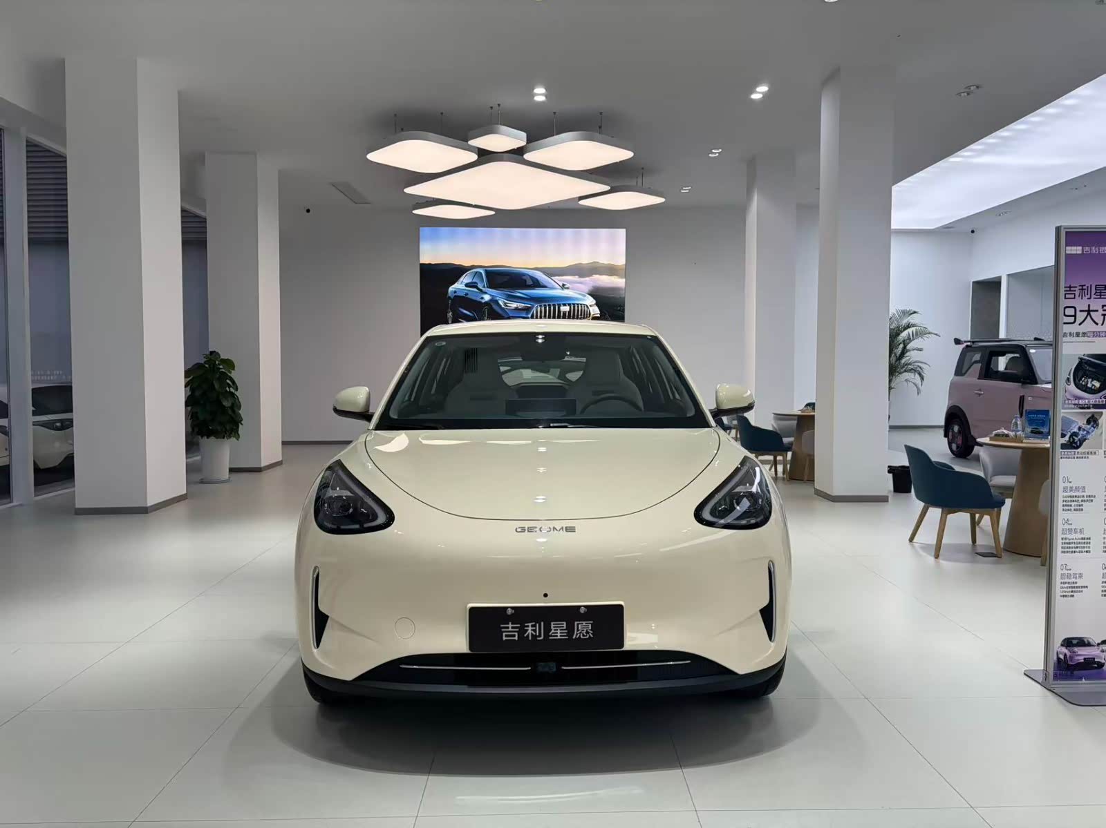 新车展示区