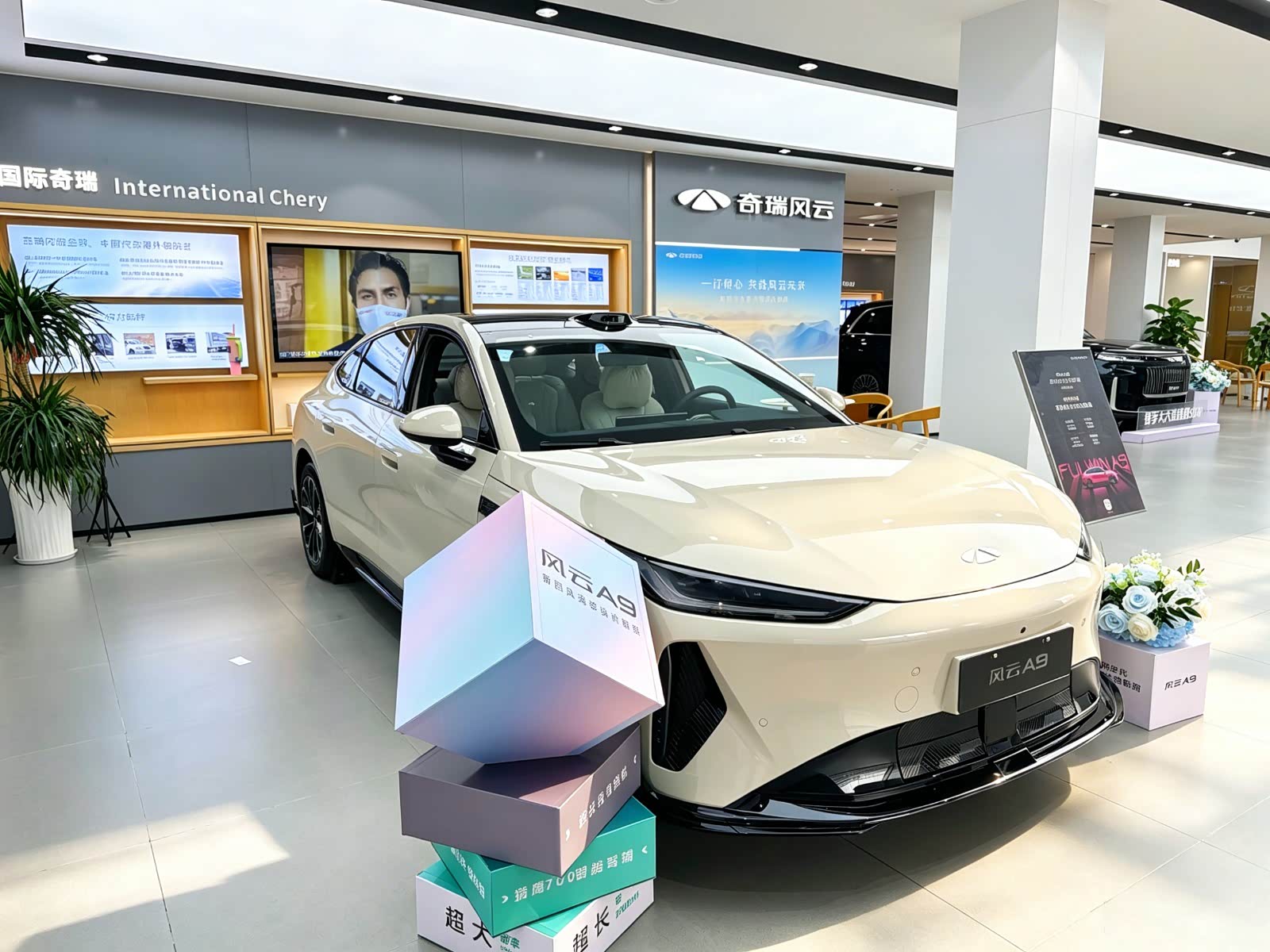 新车展示区