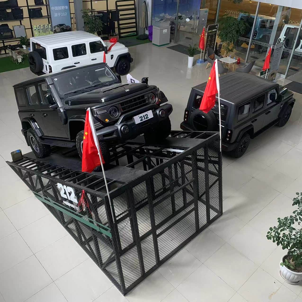 新车展示区