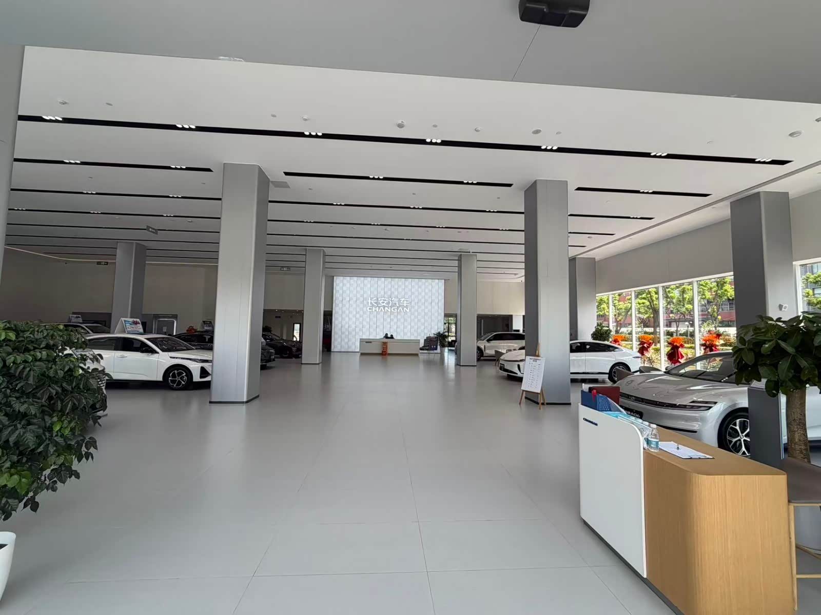 新车展示区