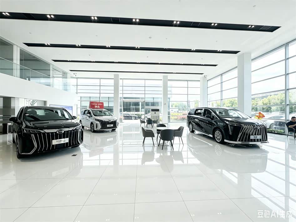 新车展示区