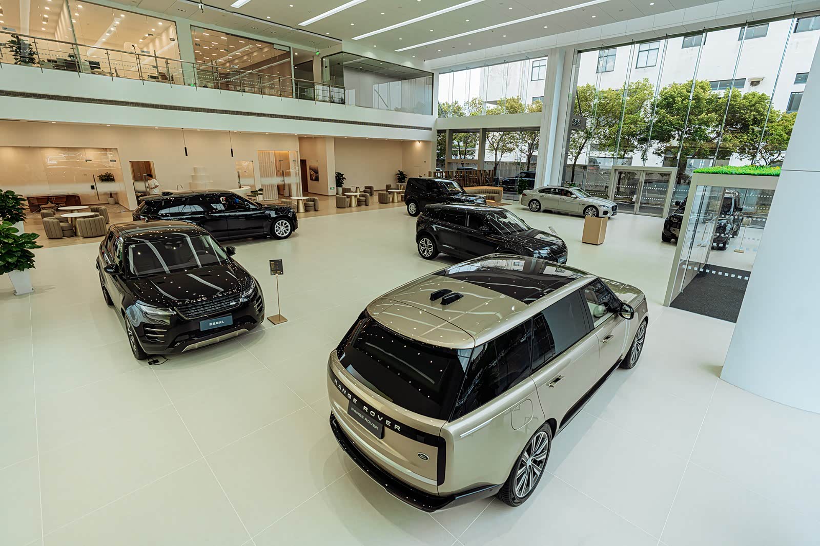 新车展示区