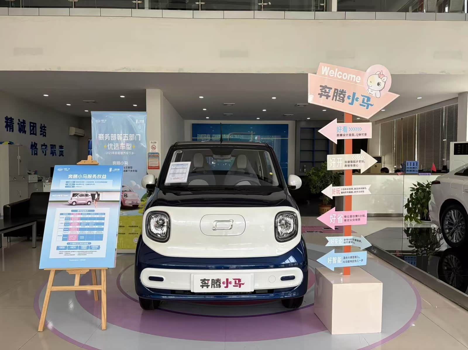 新车展示区