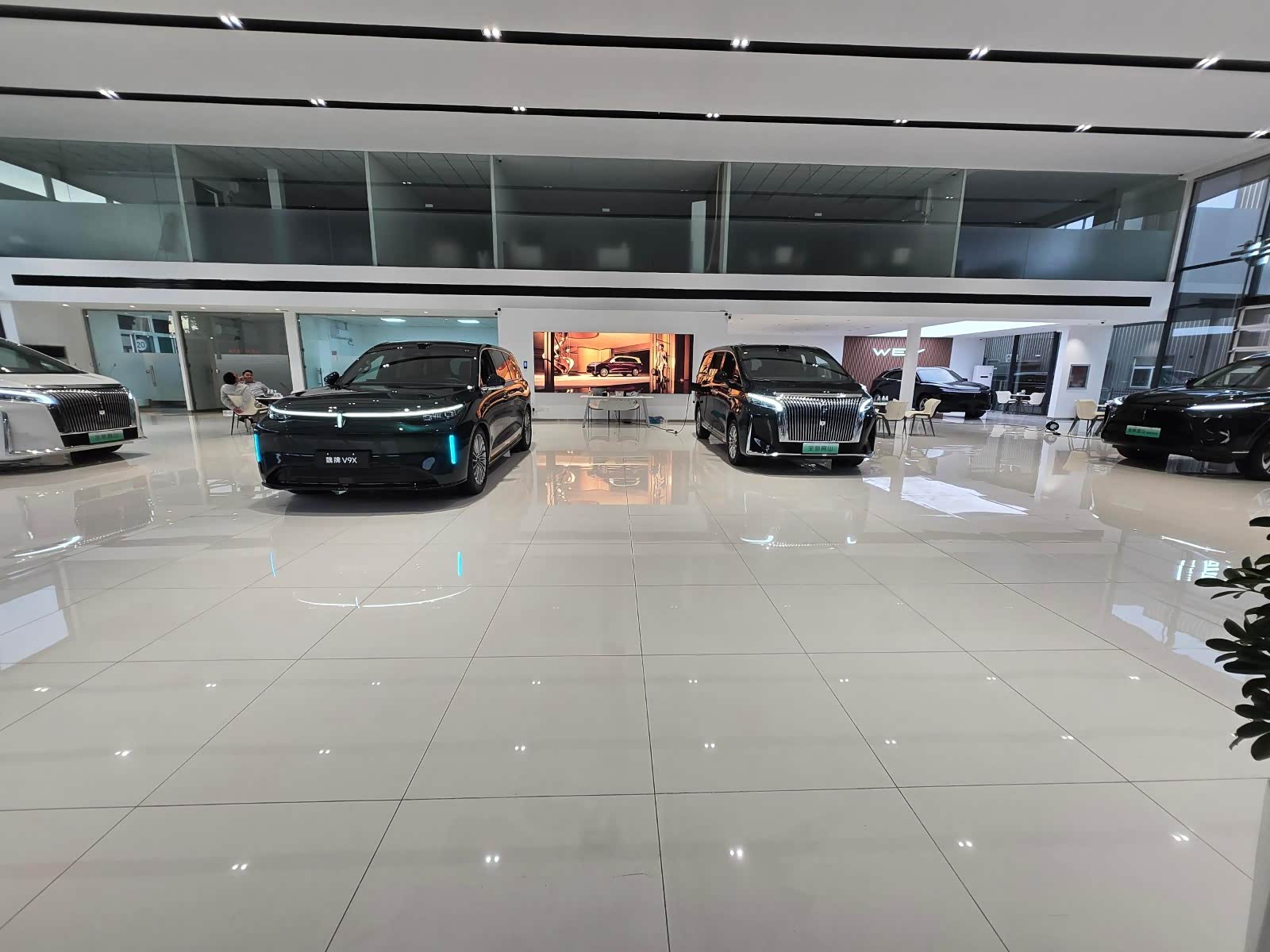 新车展示区