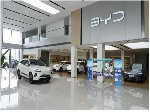 新车展示区