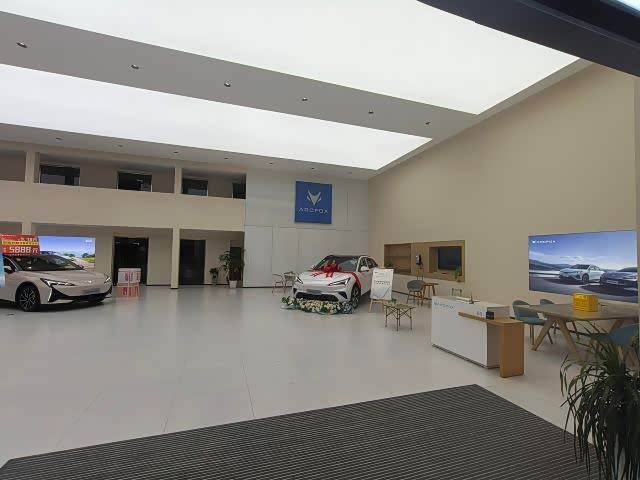 新车展示区