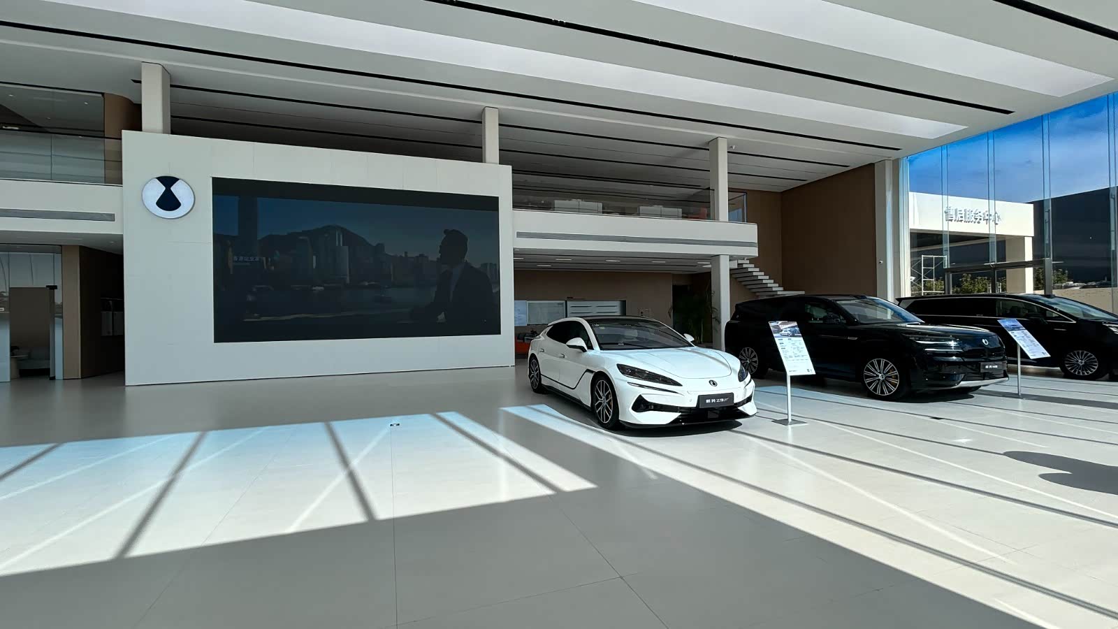 新车展示区